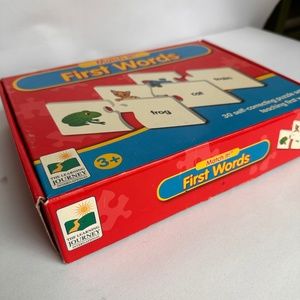 The Learning Journey Match It! First Words 30 Self Correcting Puzzle Complete
